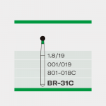 BR-31C – Dental-Diamantbohrer