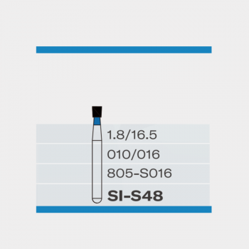 SI-S48 – Dental-Diamantbohrer (kurze Ausführung)