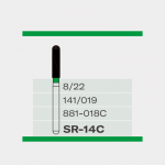 SR-14C – Dental-Diamantbohrer