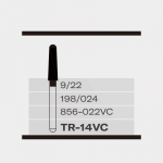 TR-14VC – Dental-Diamantbohrer