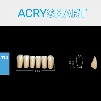 RUTHINIUM ACRY SMART TI4 ACRYLZÄHNE
