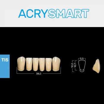 RUTHINIUM ACRY SMART TI5 ACRYLZÄHNE