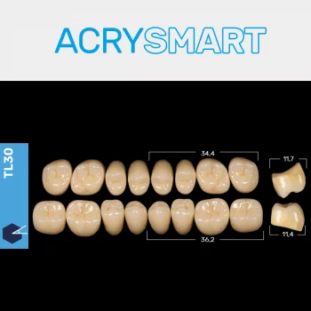 RUTHINIUM ACRY SMART TL30 ACRYLZÄHNE