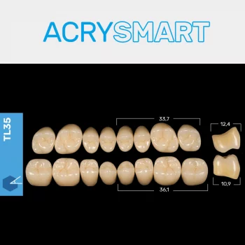 RUTHINIUM ACRY SMART TL35 ACRYLZÄHNE