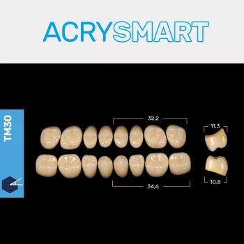 RUTHINIUM ACRY SMART TM30 ACRYLZÄHNE