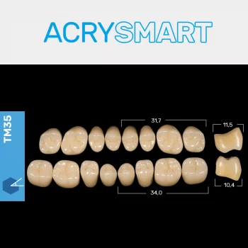 RUTHINIUM ACRY SMART TM35 ACRYLZÄHNE