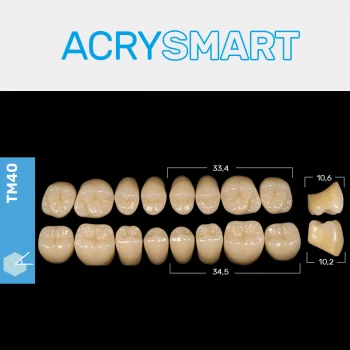 RUTHINIUM ACRY SMART TM40 ACRYLZÄHNE