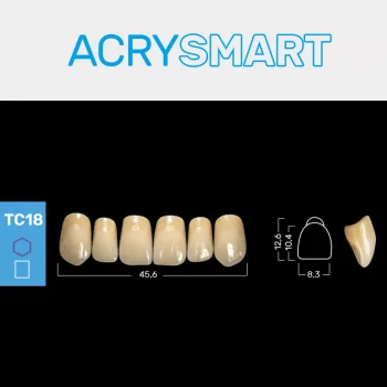 RUTHINIUM ACRY SMART TS18 ACRYLZÄHNE
