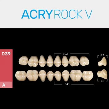 RUTHINIUM ACRY ROCK V D39 ACRYLZÄHNE