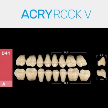 RUTHINIUM ACRY ROCK V D41 ACRYLZÄHNE