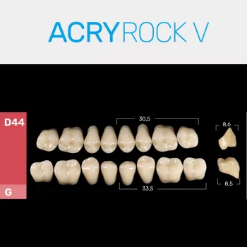 RUTHINIUM ACRY ROCK V D44 ACRYLZÄHNE
