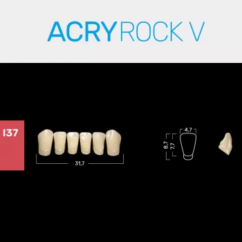 RUTHINIUM ACRY ROCK V I37 ACRYLZÄHNE