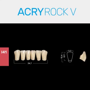 RUTHINIUM ACRY ROCK V I41 ACRYLZÄHNE
