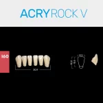 RUTHINIUM ACRY ROCK V I60 ACRYLZÄHNE