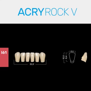 RUTHINIUM ACRY ROCK V I61 ACRYLZÄHNE