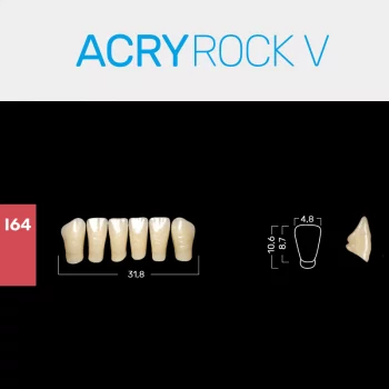 RUTHINIUM ACRY ROCK V I64 ACRYLZÄHNE