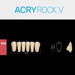 RUTHINIUM ACRY ROCK V I66 ACRYLZÄHNE