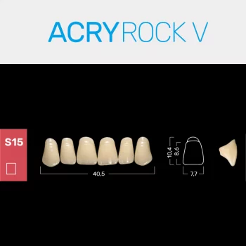 RUTHINIUM ACRY ROCK V S15 ACRYLZÄHNE