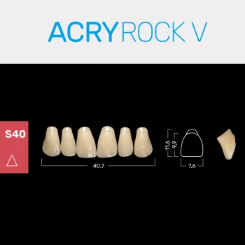 RUTHINIUM ACRY ROCK V S40 ACRYLZÄHNE