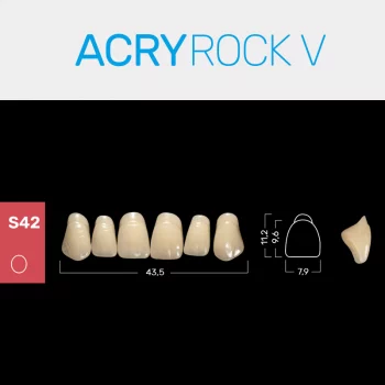 RUTHINIUM ACRY ROCK V S42 ACRYLZÄHNE