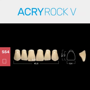RUTHINIUM ACRY ROCK V S54 ACRYLZÄHNE
