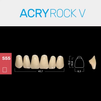 RUTHINIUM ACRY ROCK V S55 ACRYLZÄHNE