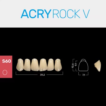 RUTHINIUM ACRY ROCK V S60 ACRYLZÄHNE