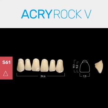 RUTHINIUM ACRY ROCK V S61 ACRYLZÄHNE