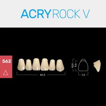 RUTHINIUM ACRY ROCK V S62 ACRYLZÄHNE