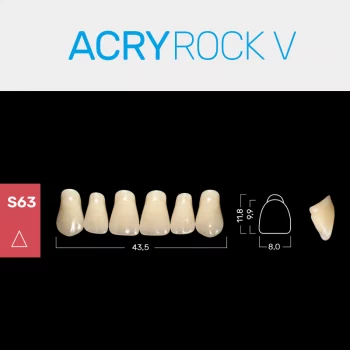 RUTHINIUM ACRY ROCK V S63 ACRYLZÄHNE