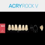 RUTHINIUM ACRY ROCK V S64 ACRYLZÄHNE