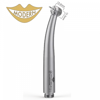 W&H® kompatible Dental Turbine – MODERN M2 mit Glasfaserlicht, Titan