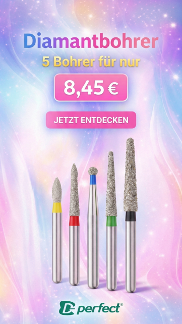 Hochwertige Diamantbohrer für die Zahnmedizin im 5er-Set – Zentral Dental
