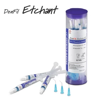 Vericom DenFil Etchant 37% Ätzgel – 12 x 3 ml Spritzen inkl. Applikationskanülen.