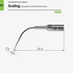 VRN G3 Ultraschall-Scaler Spitze – Fein & verlängert, kompatibel mit Woodpecker® & EMS®