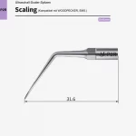 VRN P2R Ultraschall‑Scaler Spitze – Parodontal, rechtsgeformt, kompatibel mit Woodpecker® & EMS®