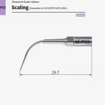 VRN P33 Ultraschall‑Scaler Spitze – Parodontal, tief subgingival, kompatibel mit Woodpecker® & EMS®